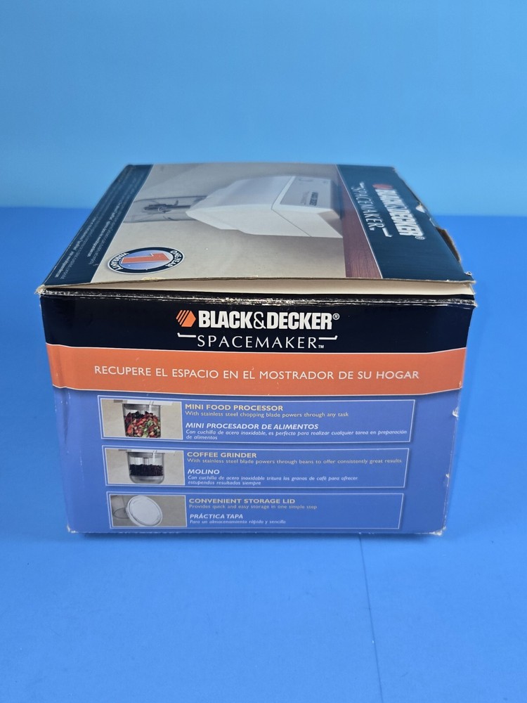 Black and Decker Space maker Mini Food Processor and Grinder CG800WM