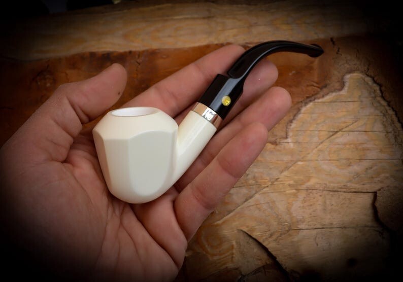 Panel Meerschaum Pipe