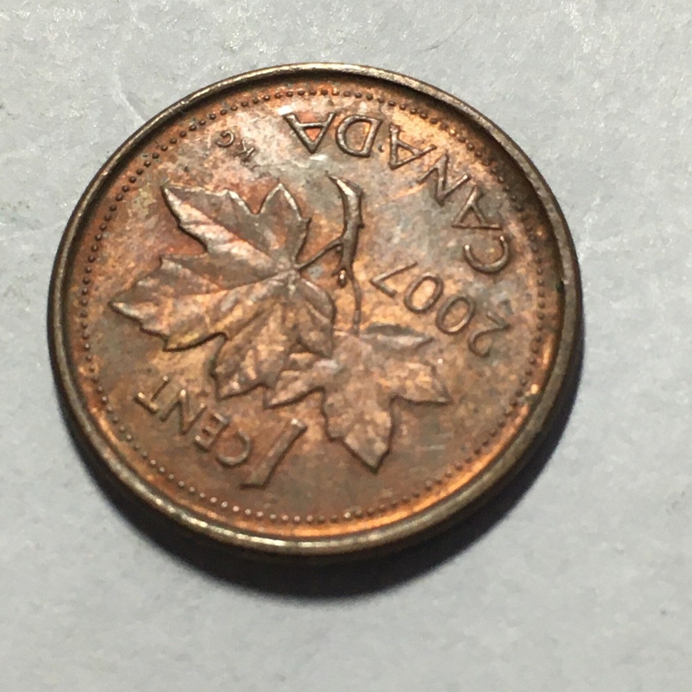 2007 CANADA ONE CENT COIN .