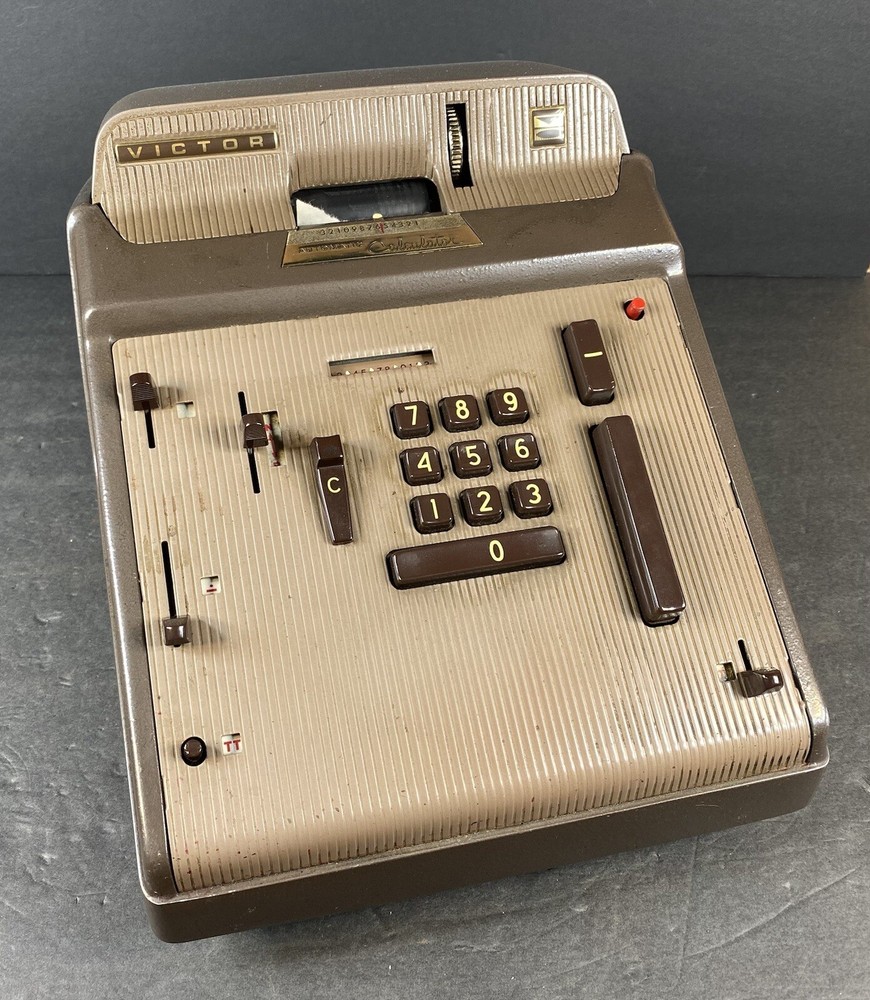 Vintage VICTOR Adding Machine