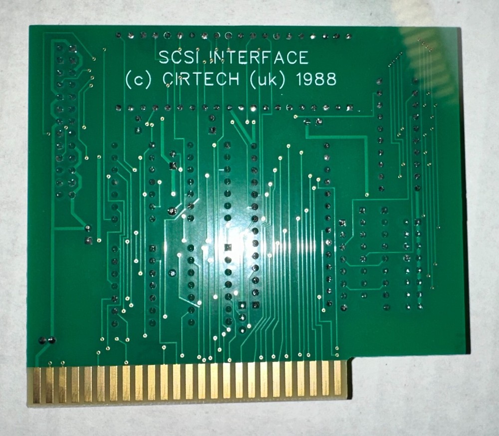 CIRTECH Apple II series SCSI Interface - NEW, works with 4 OS's - Updated!