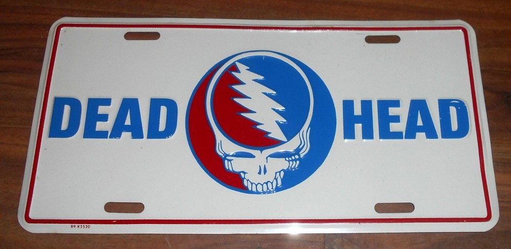Grateful Dead Car Novelty License Plate