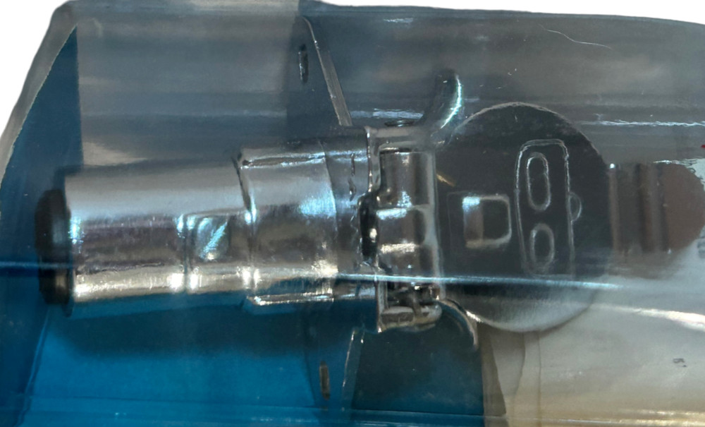 Trailer Light Connector 4-Way - Chrome Plated w/ Spring Loaded Cover E5404