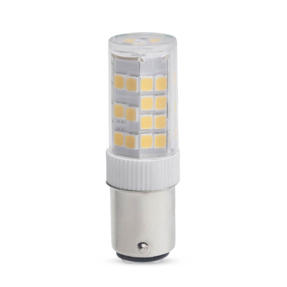 Bulbrite 770620 LED Specialty Mini Bulb 4.5W=40W 120V T4 DC Bayonet BA15d 27K