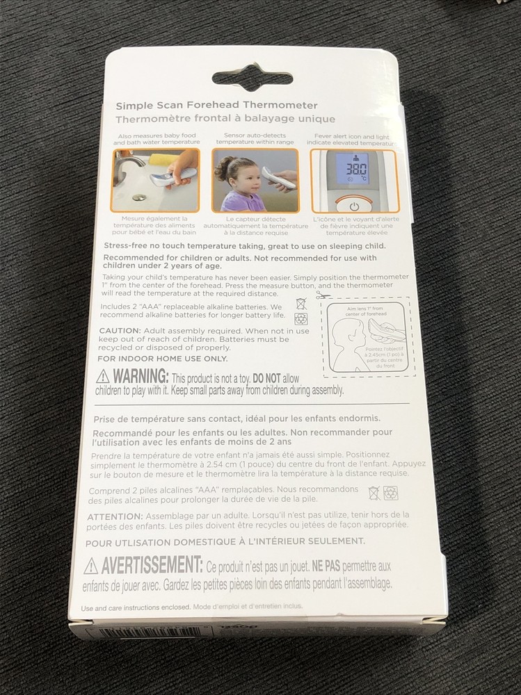Safety 1st Simple Scan Forehead Thermometer