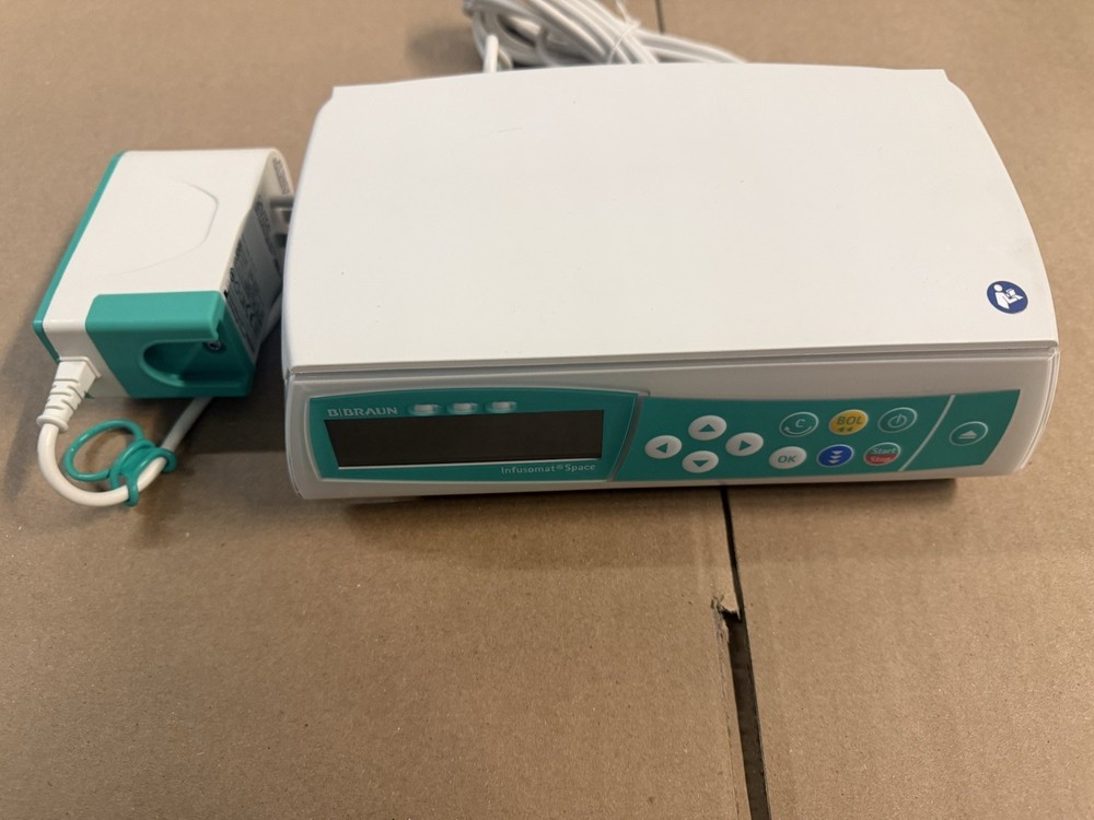 B. Braun Infusomat Space Control Module Pump System With Batteries