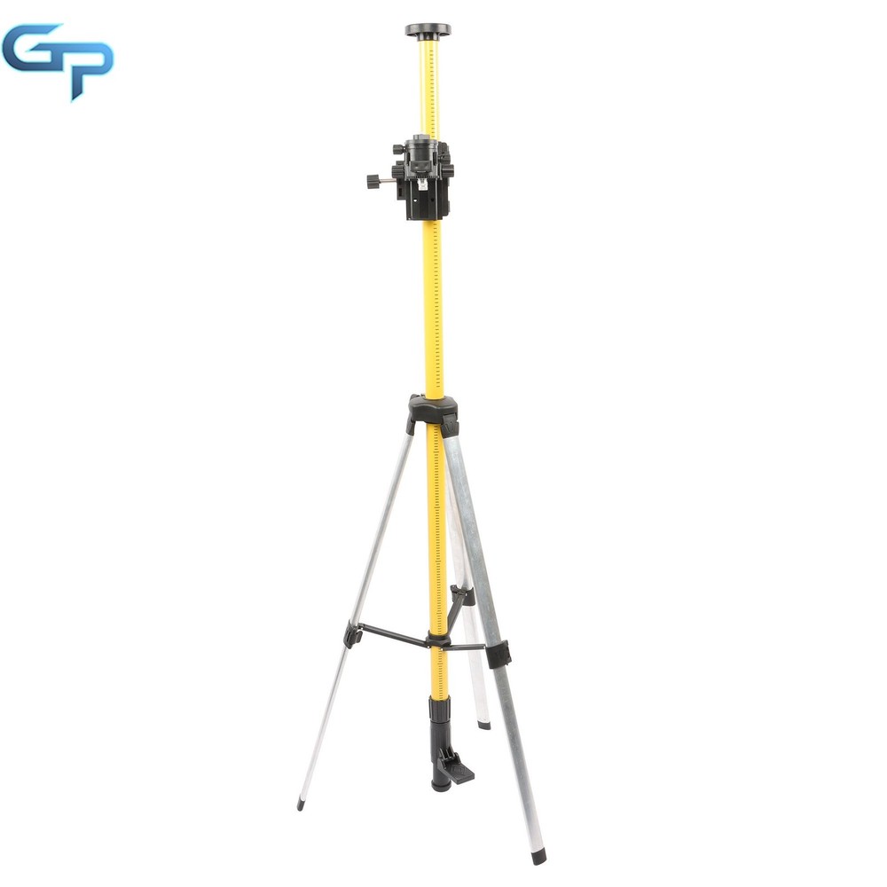 Laser Pole 12 Ft./3.7M Laser Level Pole With Tripod Adjustable Telescoping