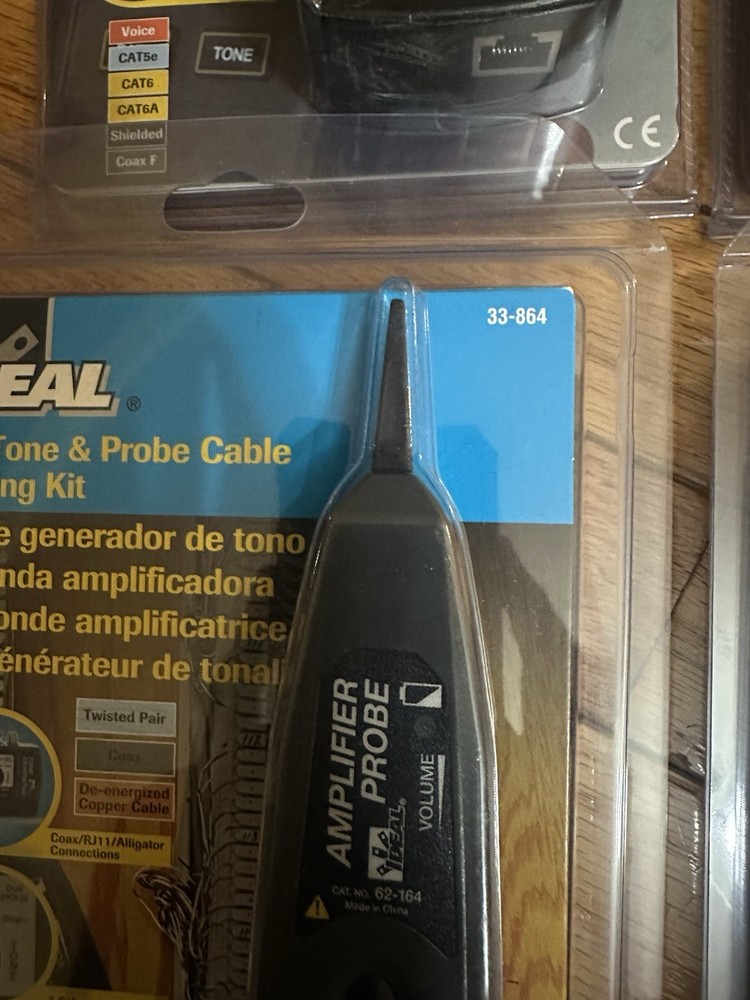 IDEAL: 2 PRO CABLE TRACING KIT & 2 CABLE TESTER