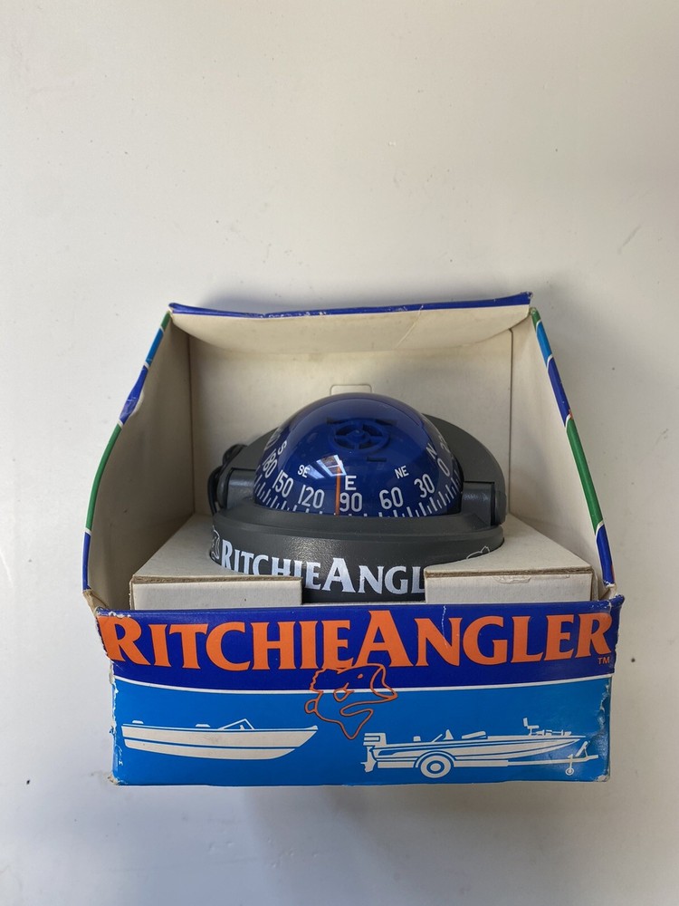 Ritchie RA-93 RitchieAngler Magnetic Compass - Surface Mount Gray