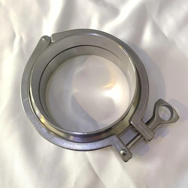 Tri Clamp Ferrules Kit with Clamp, Silicone Gasket