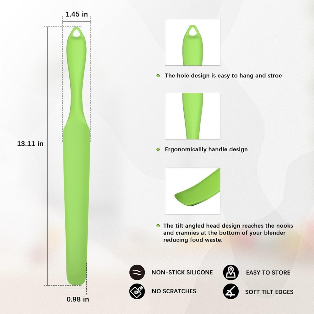 Silicone Blender Spatula for Vitamix Blade Scraper