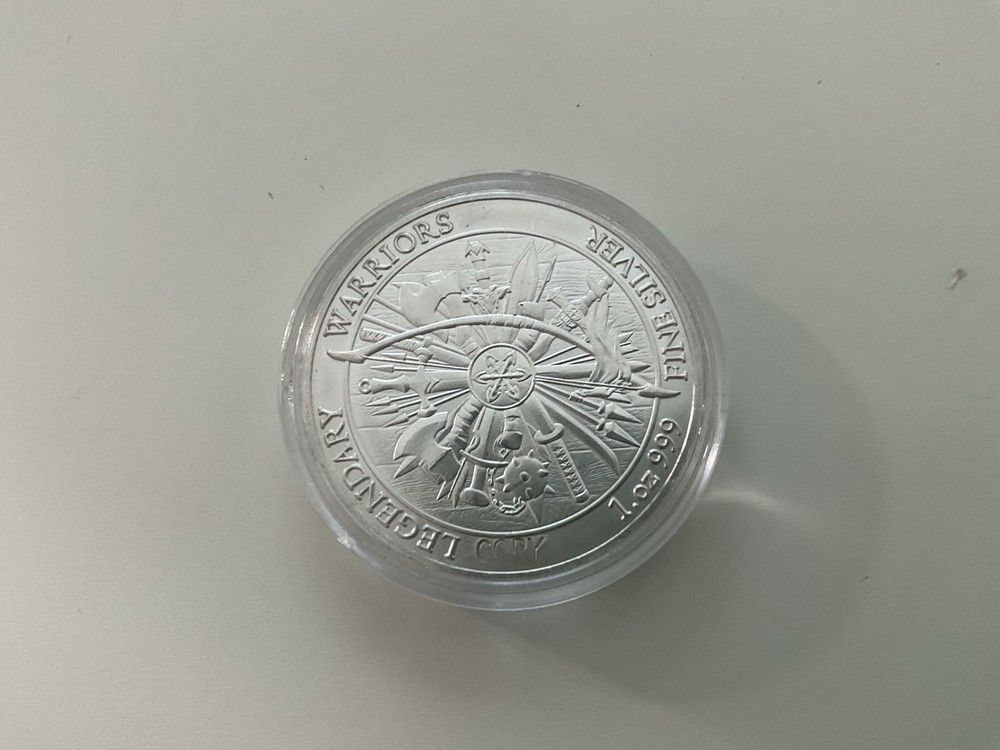 Sitting Bull 1oz silver coin copy