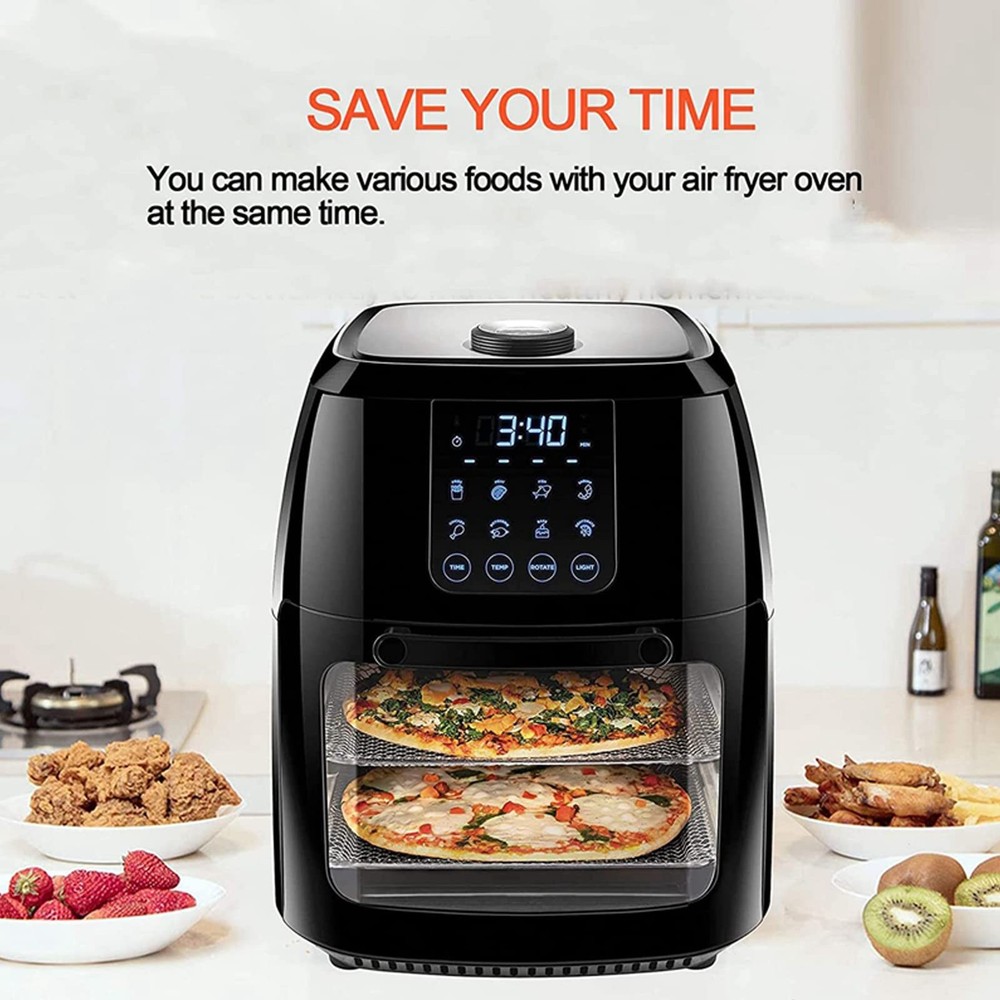 Hoqqf Dehydrator Racks Compatible with 6qt Chefman Racks, Silver