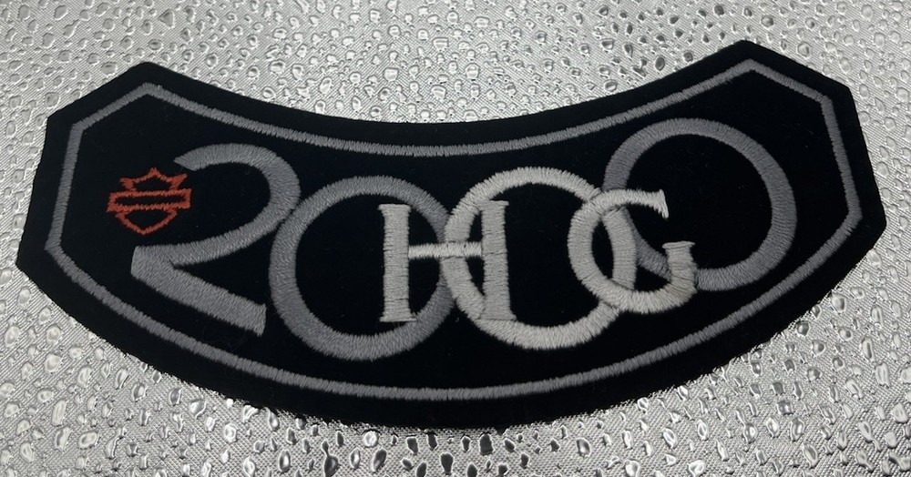 Official 2000 Harley Owners Group HOG Patch Large Biker Rocker Jacket Patch NEW