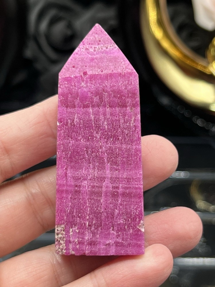 Honeycomb Ruby Uvreactive 4 sided Points Free shipping & Gift
