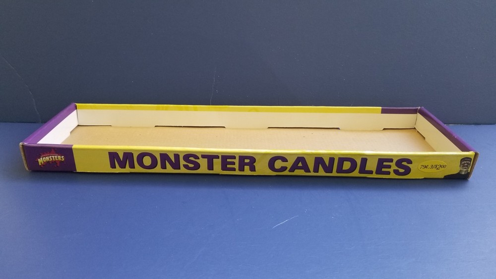 6 UNIVERSAL MONSTERS TEA CANDLES DRACULA WOLFMAN CREATURE FRANKENSTEIN DISPLAY