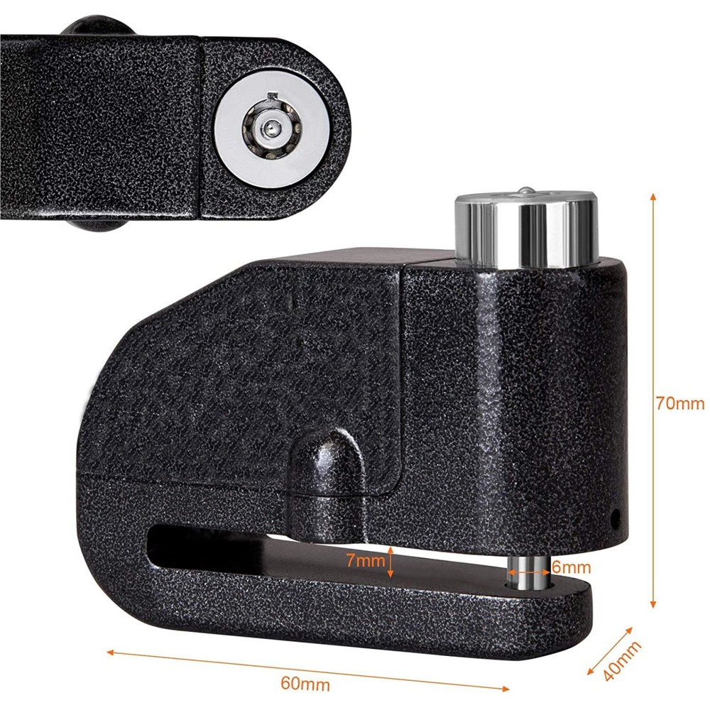 MPW Chain Lock & Disc Lock + Reminder 1.5M