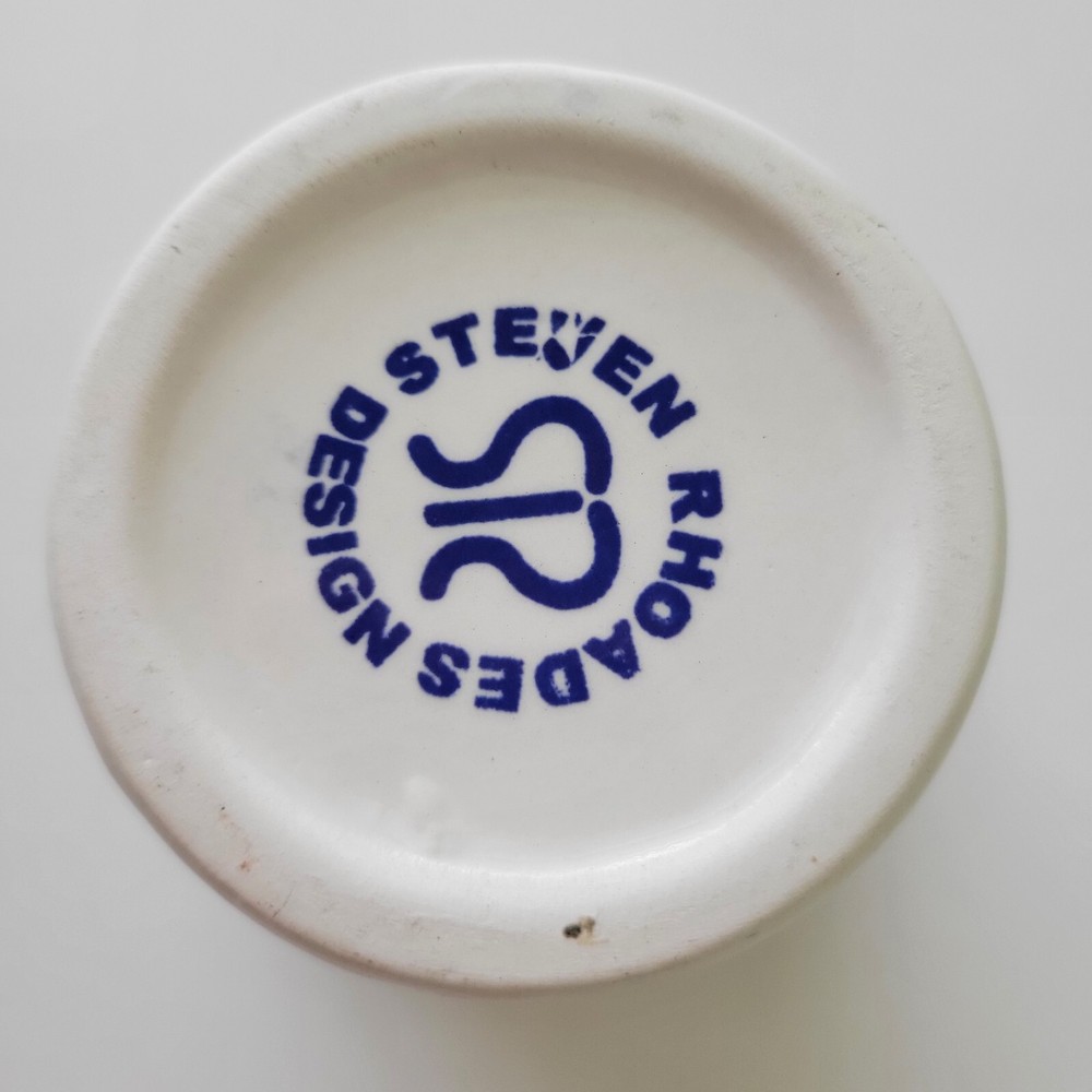 Steven Rhoades Design Toothpaste Mug Pen Holder 3.75"