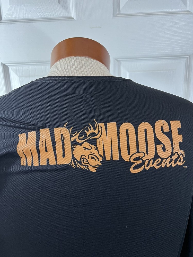 Arches Half Marathon Brooks Men’s Small Black Long Sleeve Active Ware Mad Moose