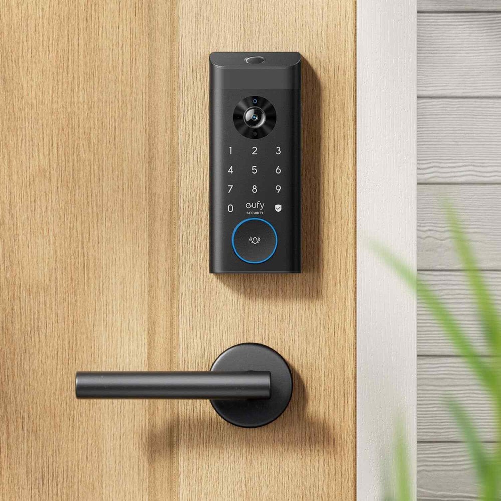 eufy Security - Smart Lock E330 with Chime WiFi Replacement Deadbolt with euf...