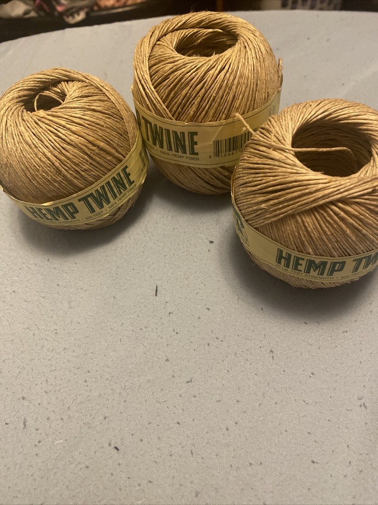 3 Hemp Twine , New