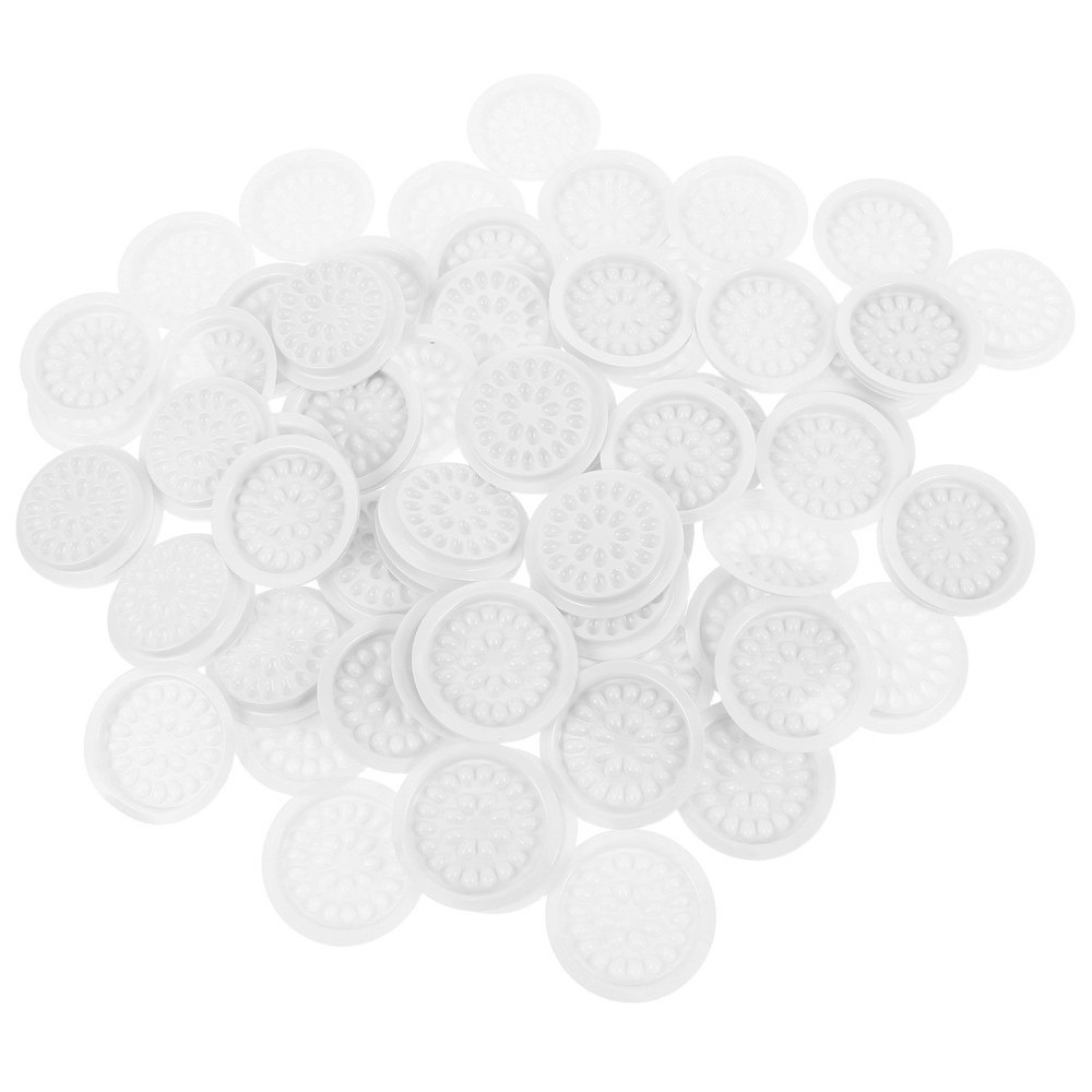100 Pcs Lash Glue Board Eyelash Extension Accessories Organizer Container