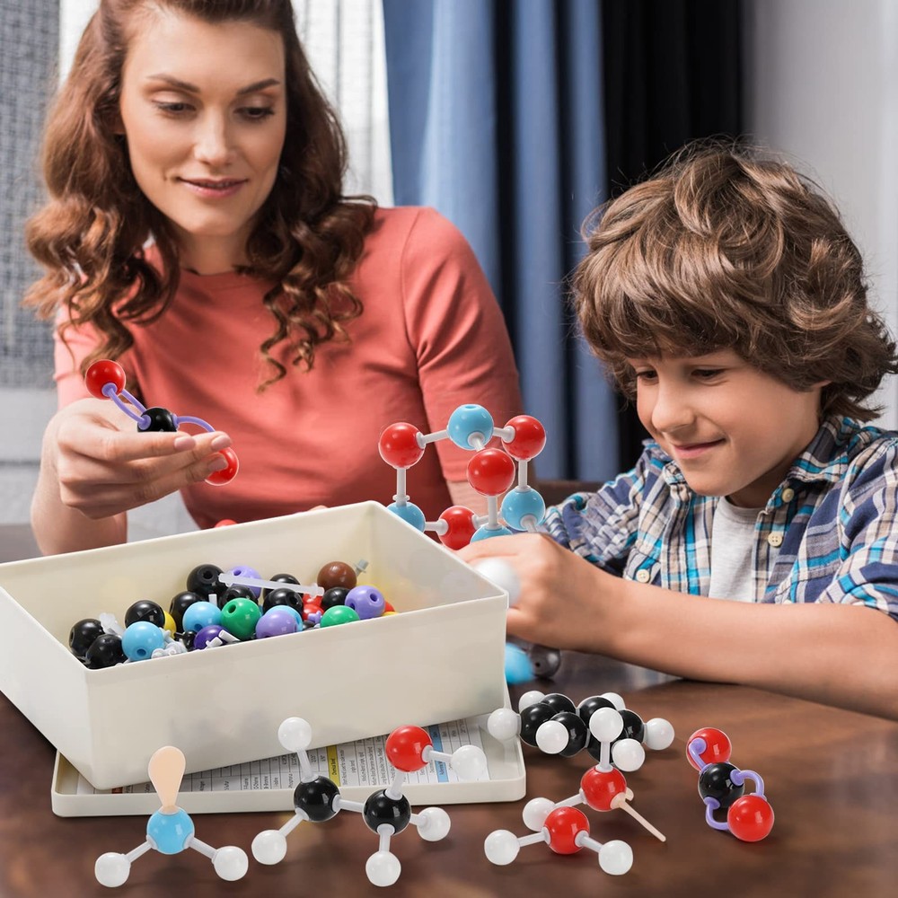 Chemistry Molecular Model Kit - 444 Pcs for Organic & Inorganic Structures