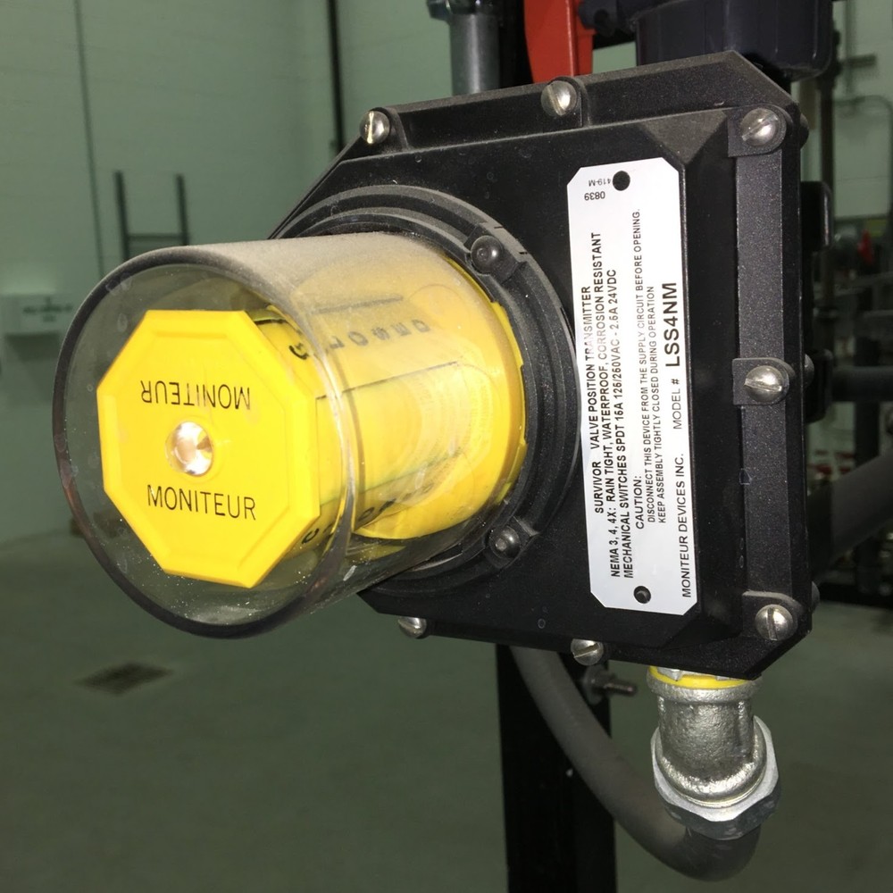 Moniteur Devices Inc. LSS4NM Valve Position Transmitter