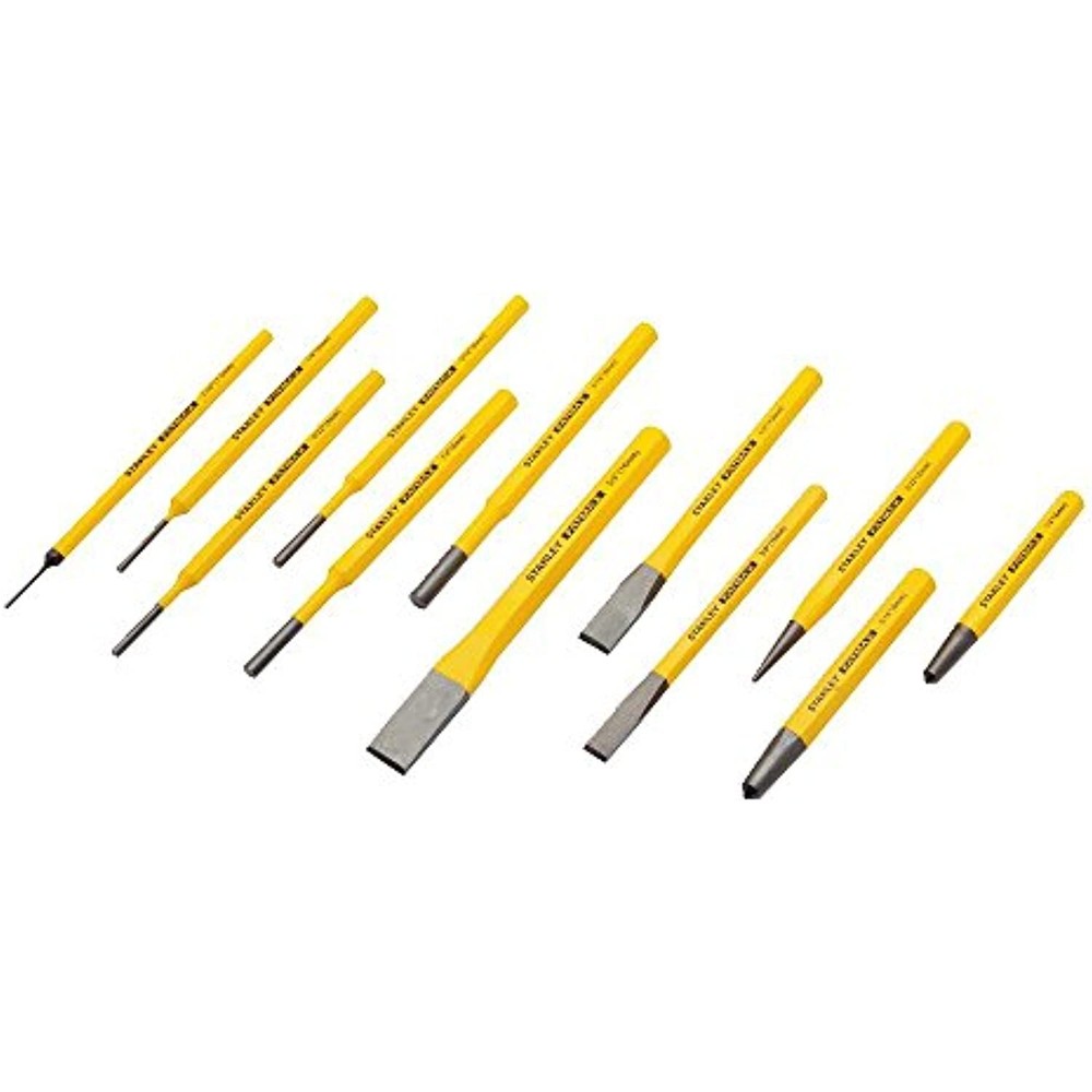 Stanley FMHT16573 FATMAX Punch and Chisel Set, 12 Piece