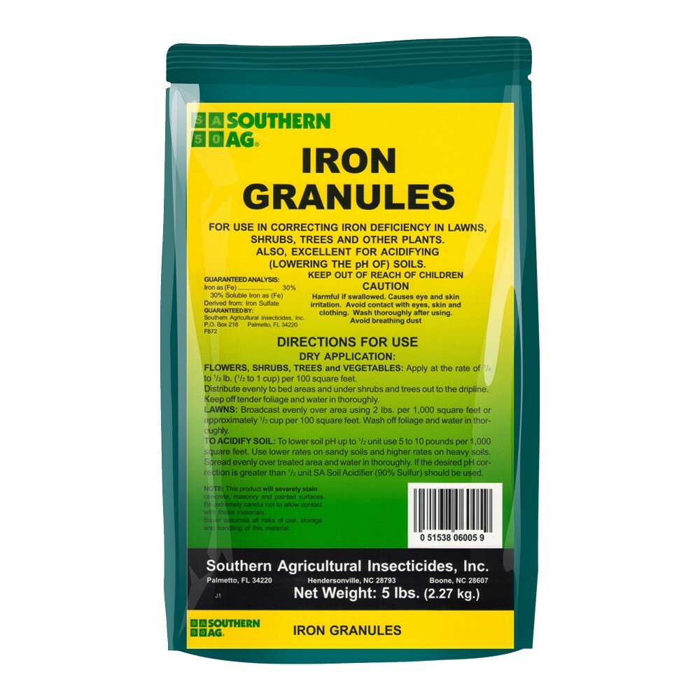 IRON GRANULES 5 LBS