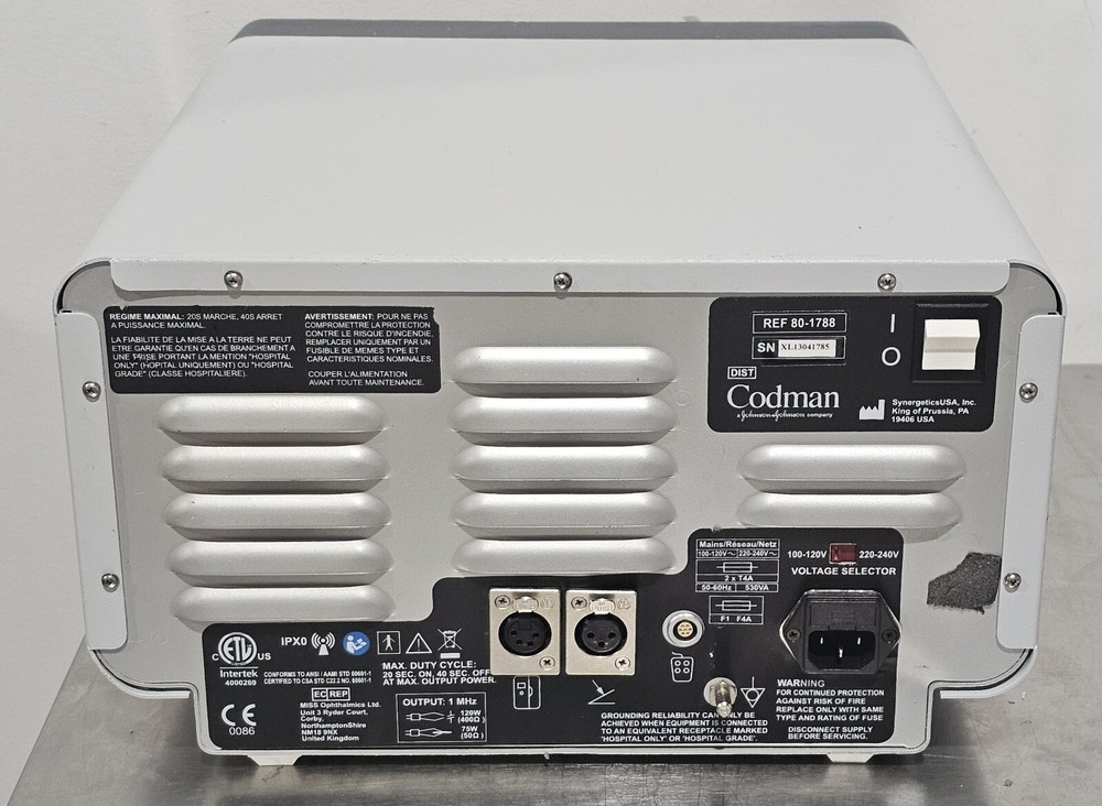 Codman Malis CMC V Bipolar Generator Ref 80-1788