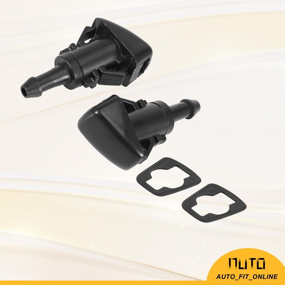 Custom for Jeep Compass Front Windshield Washer Nozzle Kit 2Meter Hose 5303833AA