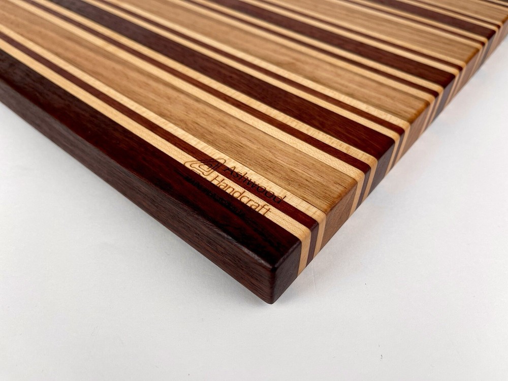 🇦🇺Hand Made Cutting Board | Serving Board | Side Grain | Exotics Timber