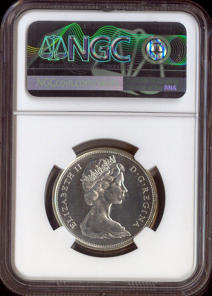 1966 Canada 50 Cents 50C NGC PL67 MAC - Quality