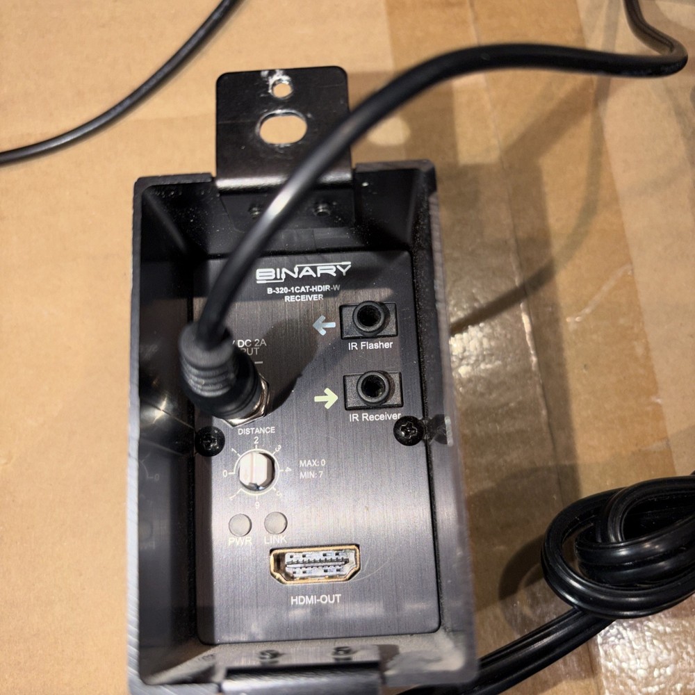 Binary B-320-1CAT-HDIR HDMI Balun Transmitter & Receiver