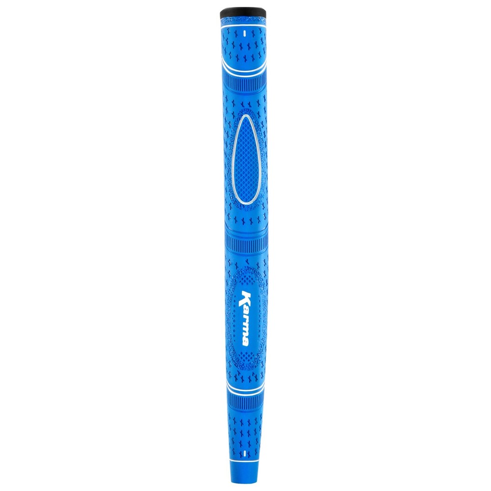 Karma Golf Dual Touch Midsize Soft Rubber Putter Grip - BLUE