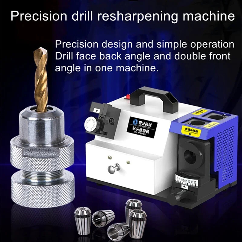 Drill Sharpener TD13-B Drill Sharpener Repair Grinder Small Twist Drill