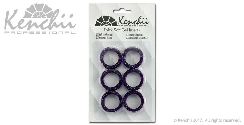 Kenchii Extra Soft Premium Quality Shear Finger Ring Inserts Thick Choose Color