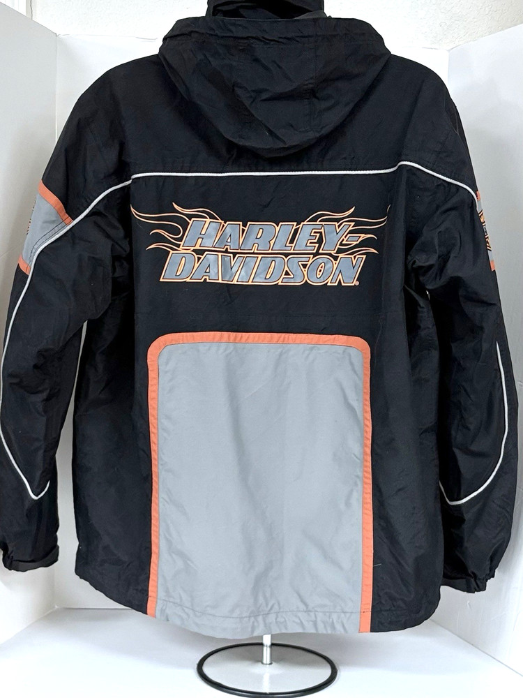 Men's Harley-Davidson Screamin' Eagle Incinerator Rain Jacket - Medium