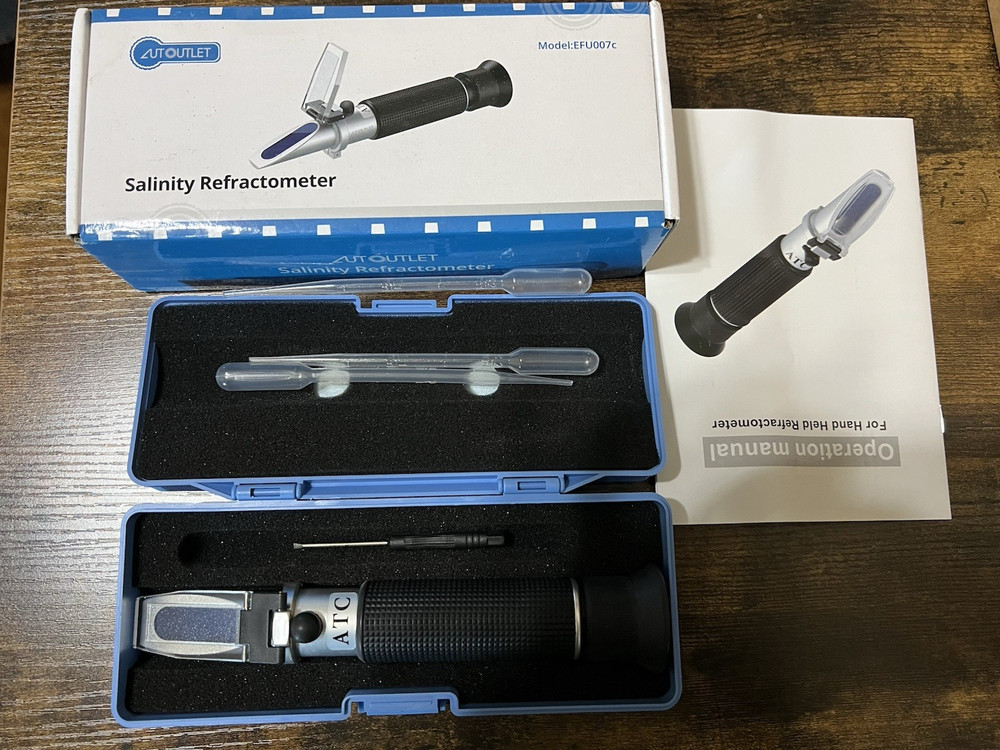 ATC Handheld Portable Salinity Refractometer