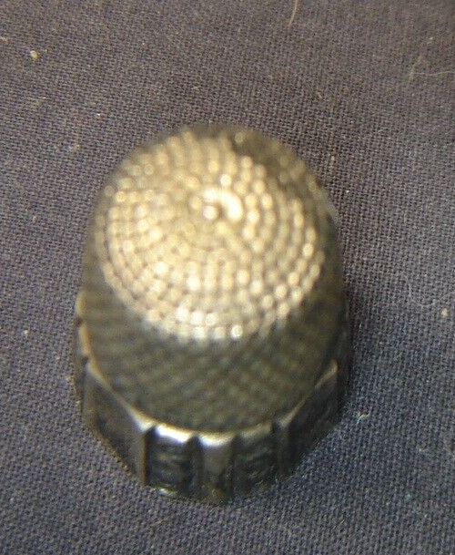 Vintage #9 Sterling Silver Sewing Thimble