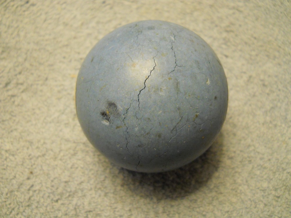 Vintage Clay Billiard Ball- #2