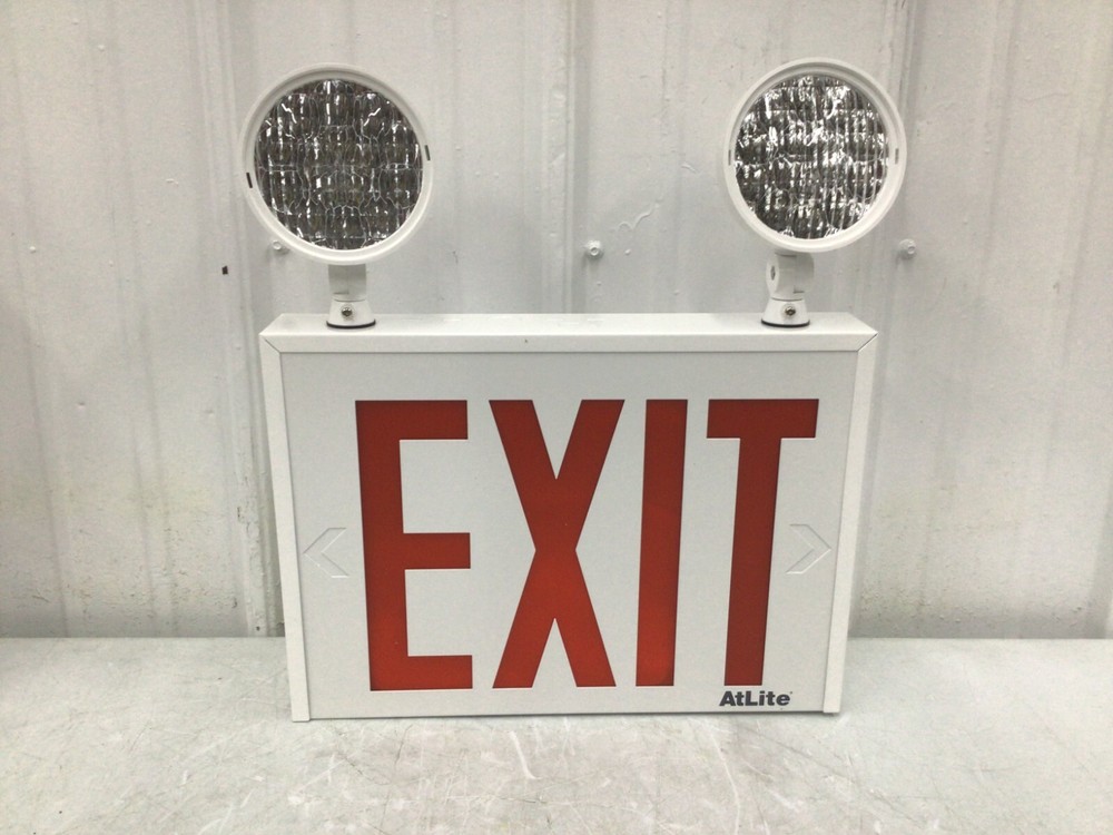 ATLITE EMERGENCY - RCS182LED 6400 Lum 40K EXIT SIGN