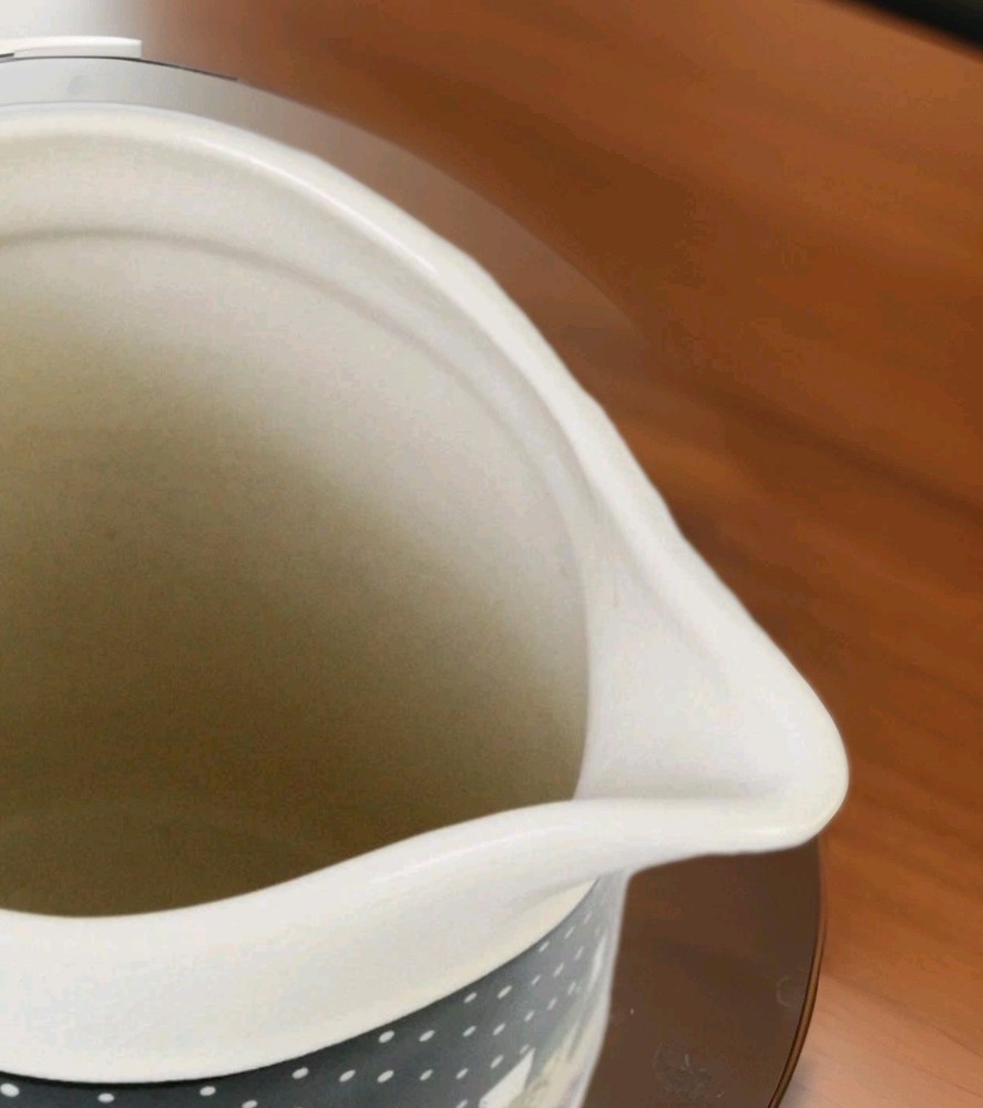 Pitcher DaySpring Retired 2001 Scripture Colossians 1:10 Ceramic 12" Tall Cherry