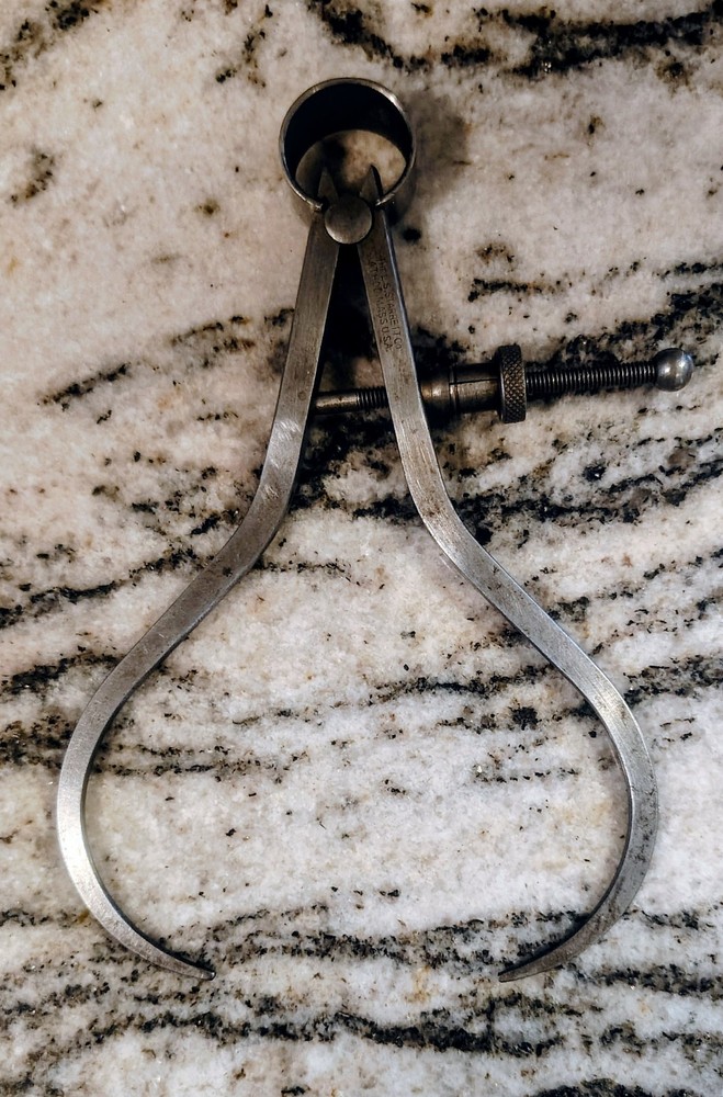 🗽VINTAGE STARRETT  5" OD CALIPER