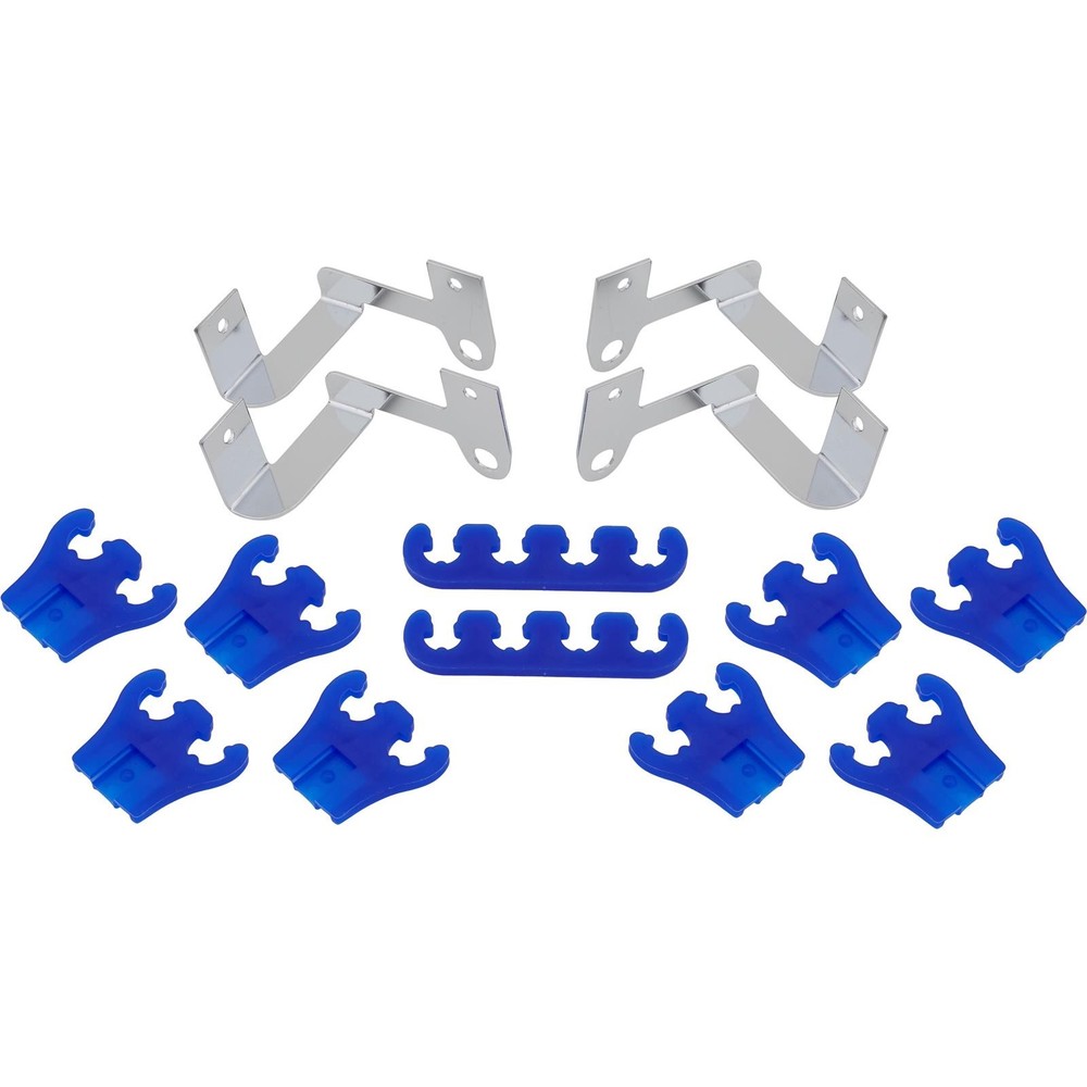 Spark Plug Wire Looms Set, Blue