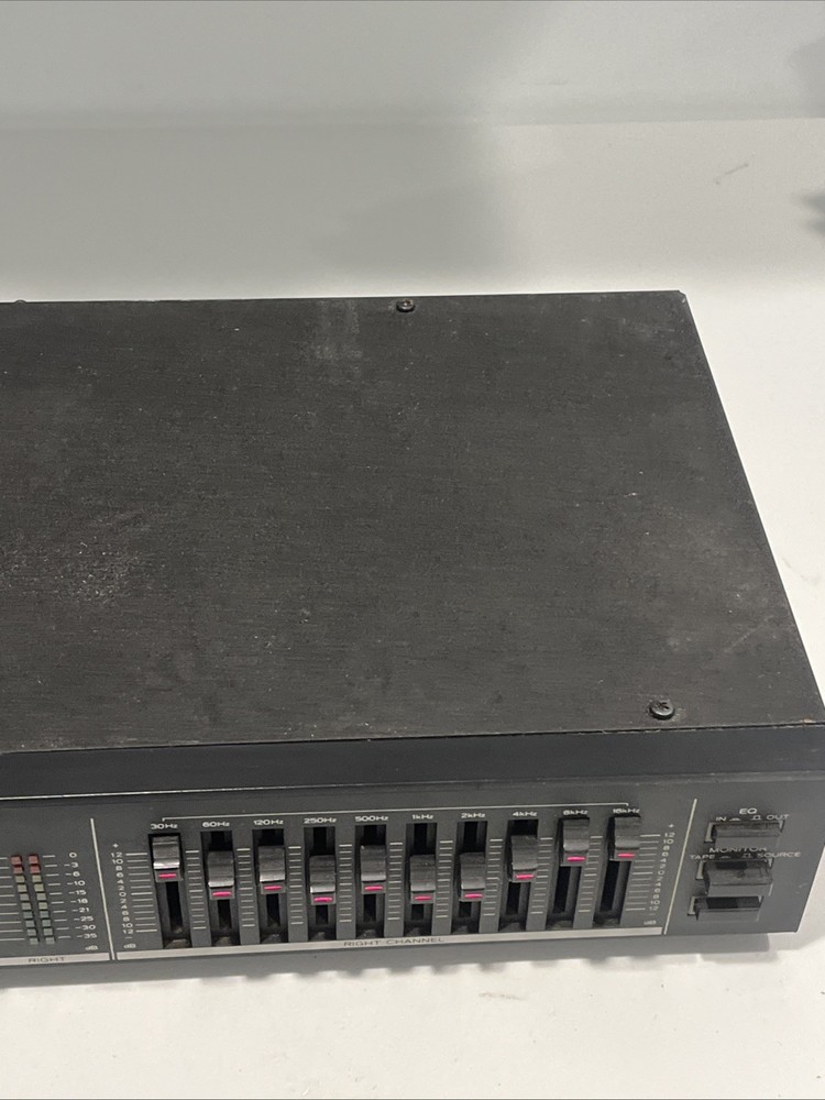 TEAC EQA-5 10-Band Stereo Graphic Equalizer - Used, Powers On