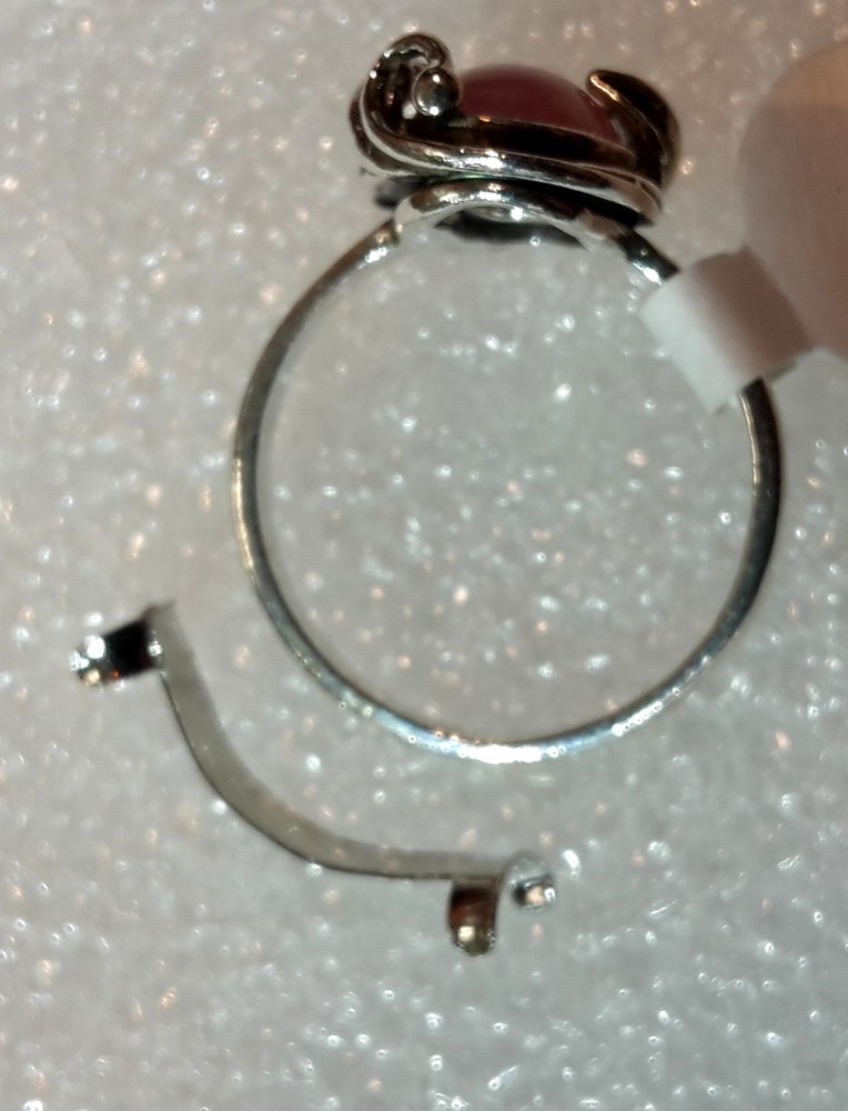 Set 4 pcs Solid Silver Ring Guard Adjuster 2x2 and 2x3 mm band Fit down 1/2 size