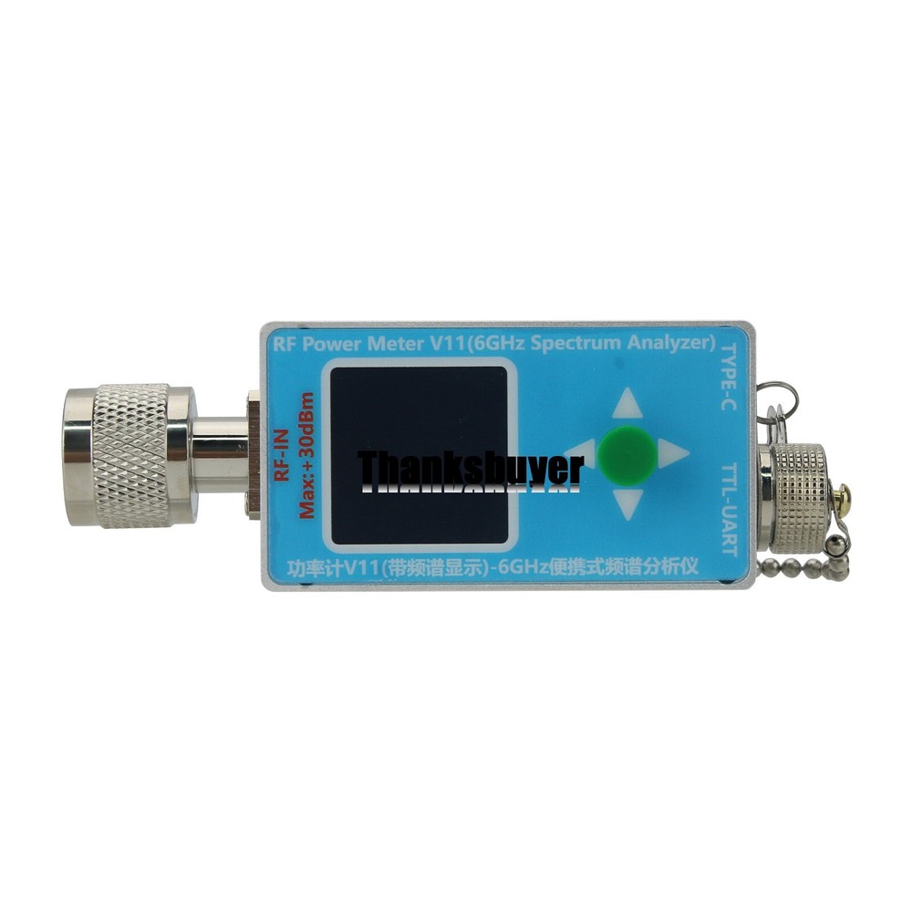 2-in-1 N-type RF Power Meter V11& 6GHz Spectrum Analyzer for EMC Testing