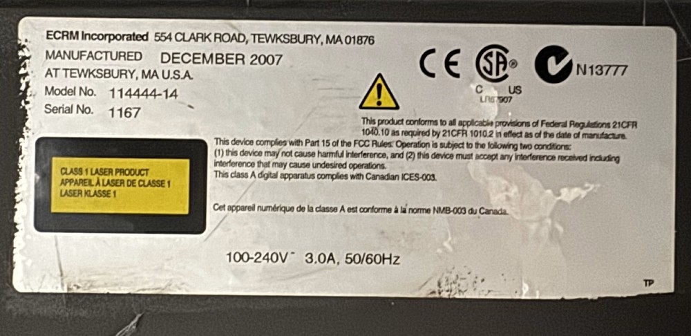 ECRM MAKO 8 Computer to Plate with Raptor 68 processor